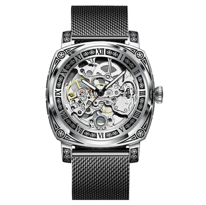 Authentic Brand Carved Watches Fully Automatic Men Watches