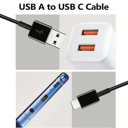 2-Pack USB-C Charging Cable