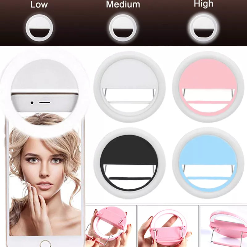 Mobile Phone Selfie Ring Light LED Photographic Lighting for Xiaomi