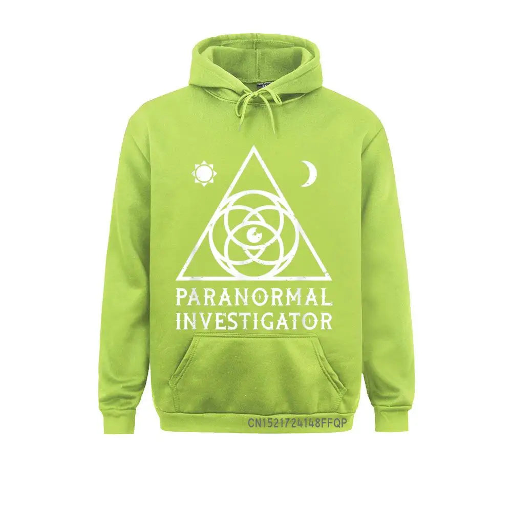 Funny Paranormal Investigator Ghost Hunter Hoodie Pullover Funny Long Sleeve