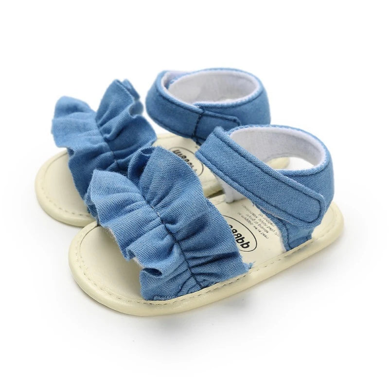 Baby Shoes Summer Newborn Casual Shoes Sandal Infant Toddler Plaid Breathable