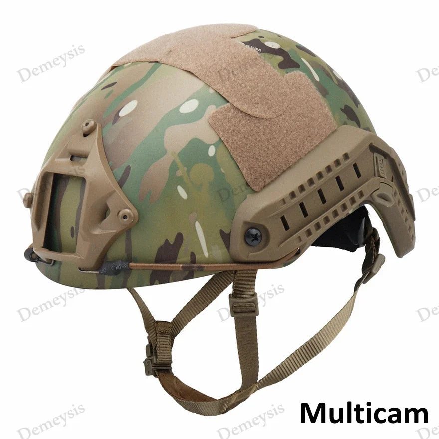 New FAST Helmet Airsoft MH Camouflage Tactical Helmets ABS Sport Helmet