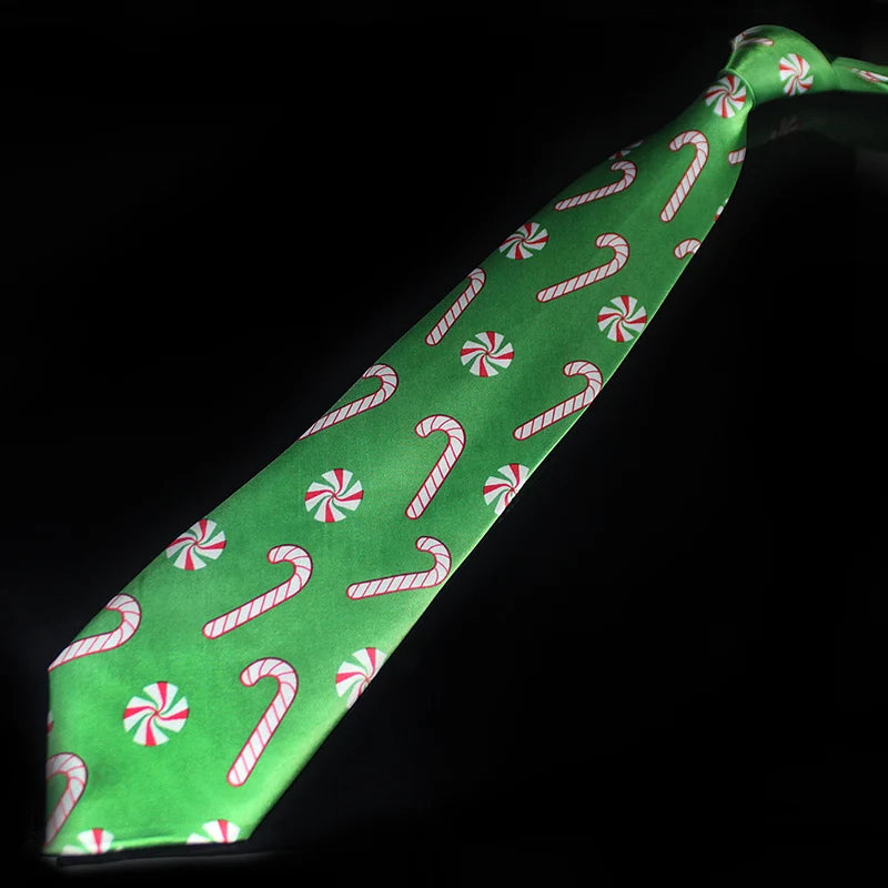 Novelty Design Christmas Ties Red Good Quality Printed Necktie Halloween