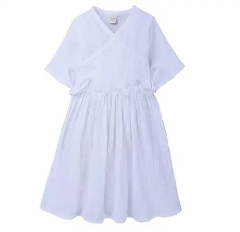 New Brand Baby Girls Dresses Korean Japan Style Summer Kids Girls Dress Ruffles