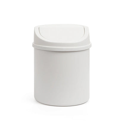 JIANWU Mini Simplicity Desktop Dustbin for Cleaning Plastic Garbage Manager