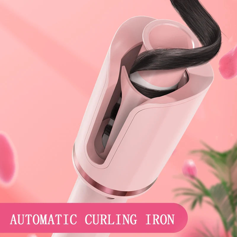 Auto Rotate Hair Curler Ceramic Curling Iron Long-Lasting Hair Styling Constant