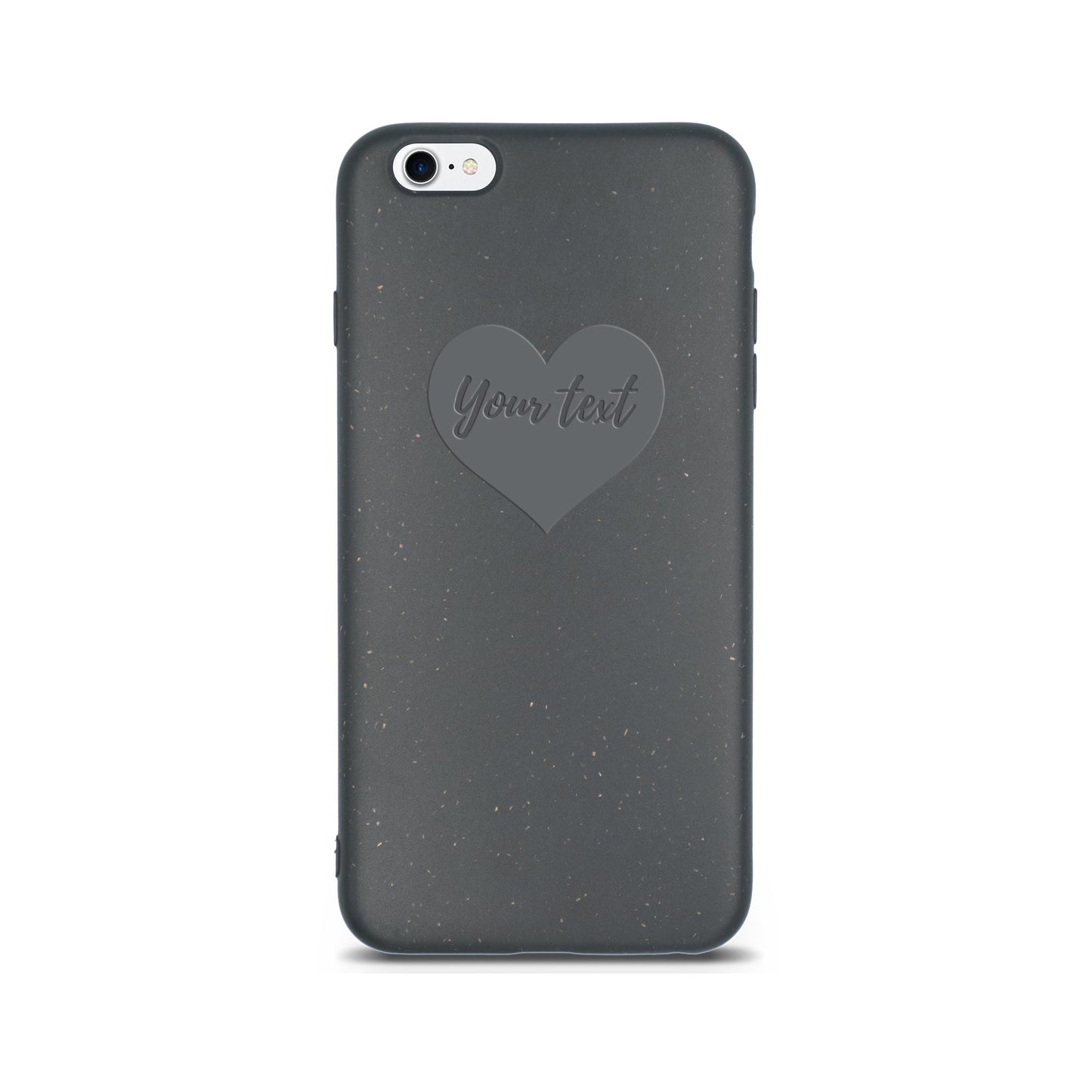 Biodegradable Personalized Phone Case - Black