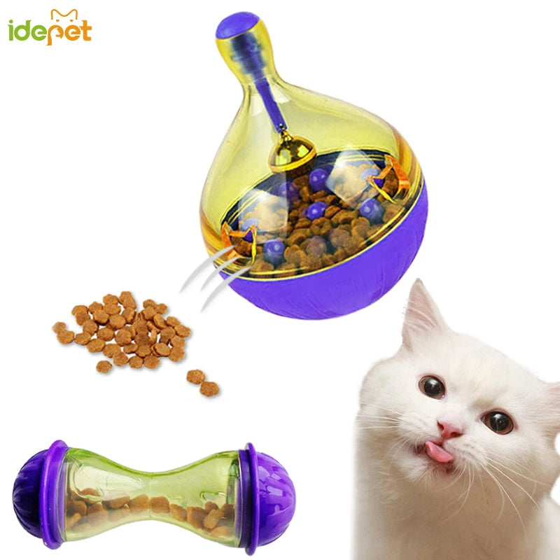 Pet Dog Fun Bowl Feeder Cat Feeding Toys Pets Tumbler Leakage Food Ball Pet