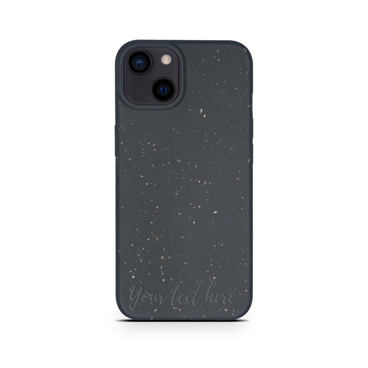 Biodegradable Personalized Phone Case - Black