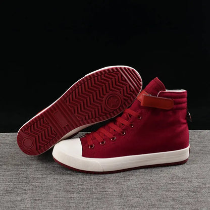 Fashion Sneakers Men Shoes Male Canvas Shoes High Top Sneakers Men Casual Shoes