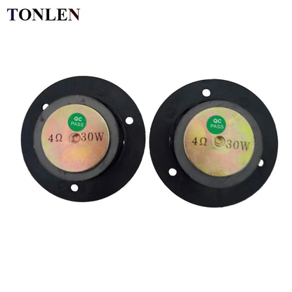 2pcs Tweeter HIFI Speaker 3 Inch Speakers Unit DIY Bluetooth 4 Ohm 30W