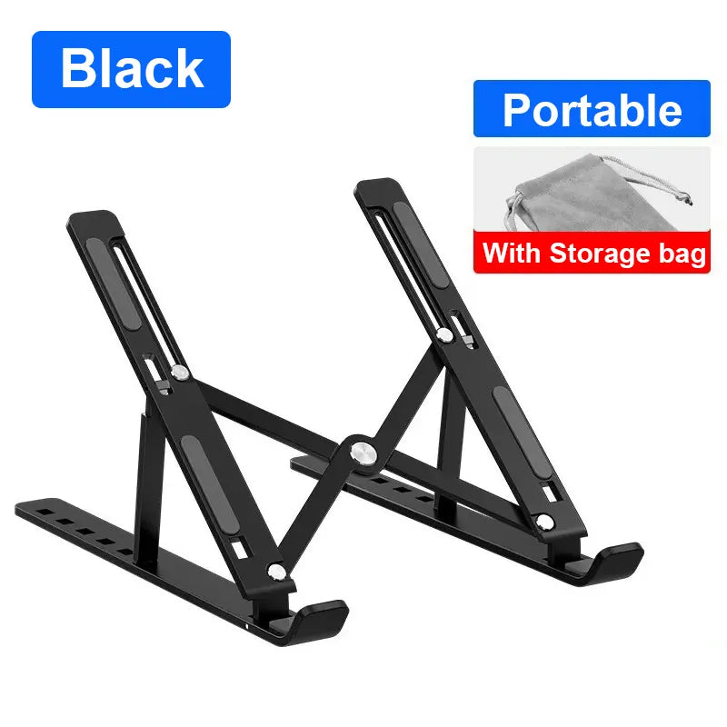 Portable Laptop Stand Aluminium Foldable Notebook Stand Compatible