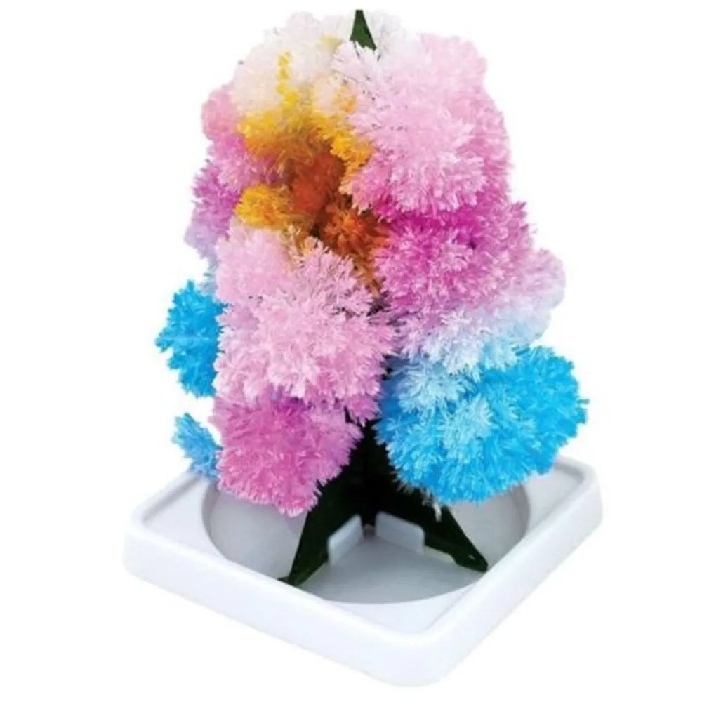 Magic Christmas Tree Crystal Flowering Christmas Tree Colorful Mini Christmas