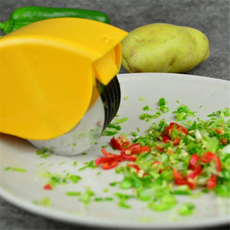 Cutter Slicers Kitchen Vegetable Chop Herb Rolling Roll Rollers Mincer