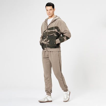 Custom Activewear Sportswear Men Tracksuit Camouflage Mens Suits Mens Pullover