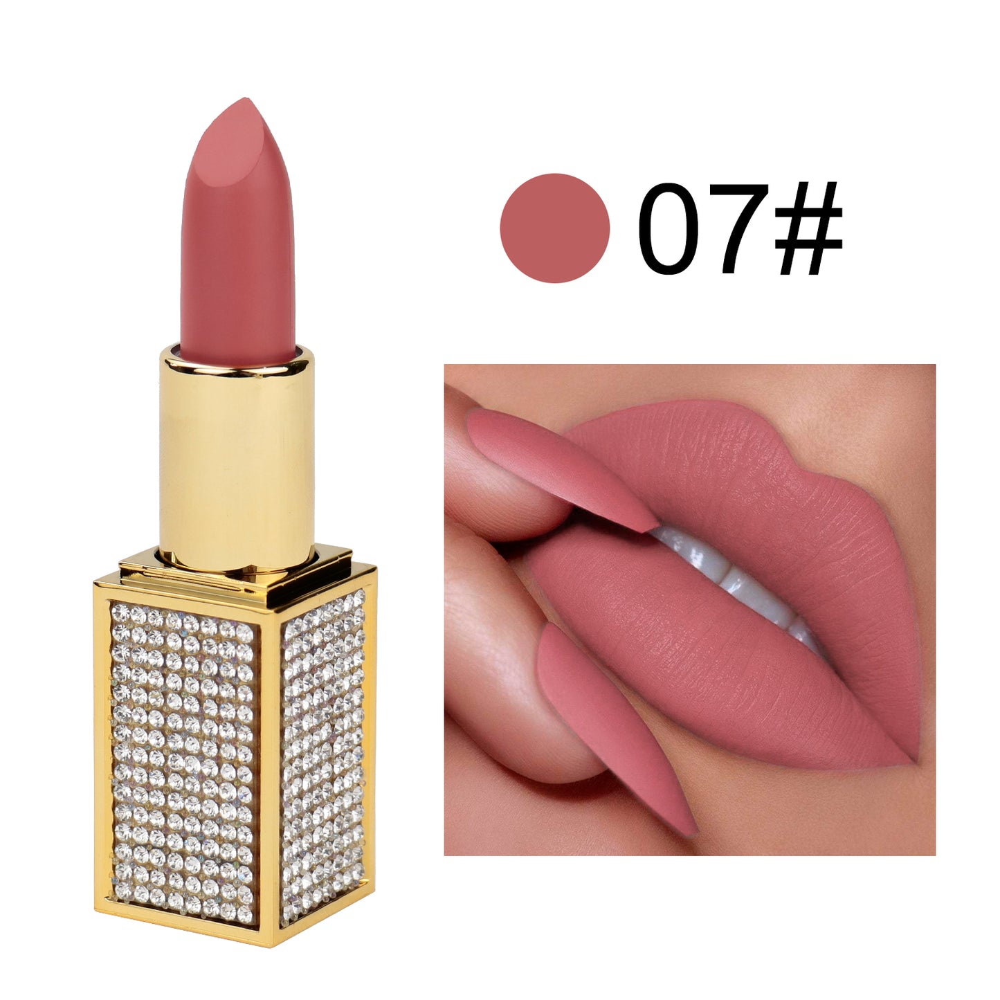 Matt Nude Lipstick Organic Lipstick Matte Nude Lipstick MakeUp