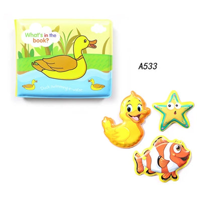 Bath Books Baby Education Cogintive Floating Toys Bathroom Bathing Toy EVA Book