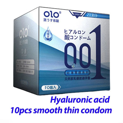 0.01 Ultra Thin Condoms for Men Long Sex Ejaculation Delay Rubber Condom