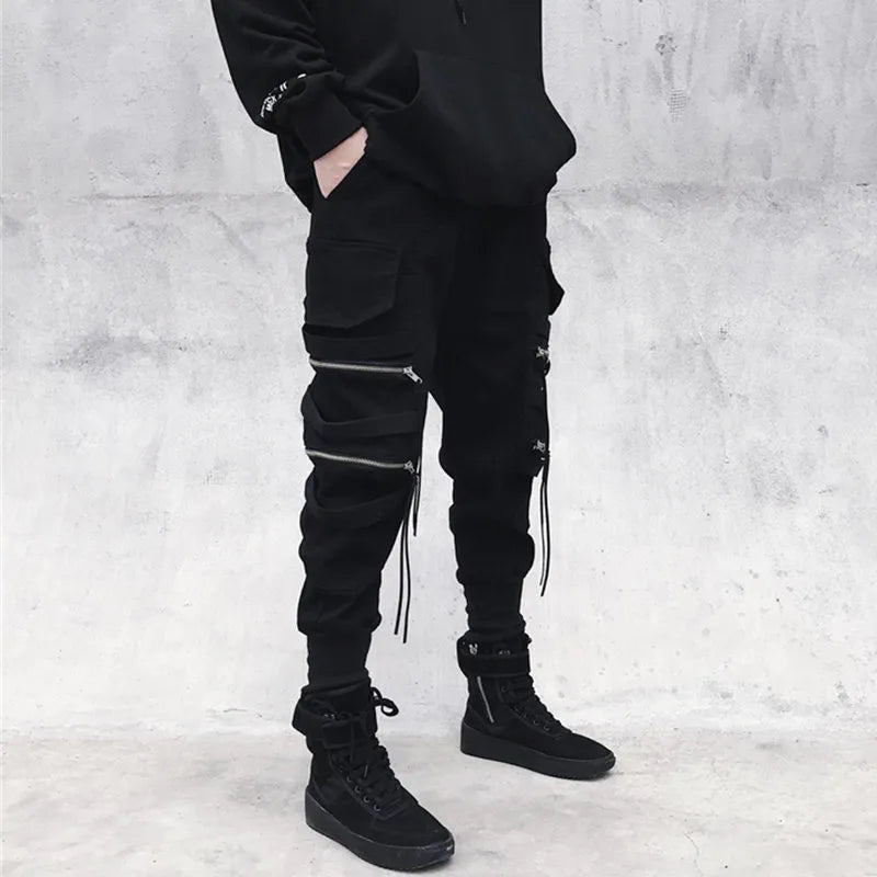 Cargo Pants Men 2024 Hip Hop Streetwear Jogger Pant Fashion Trousers