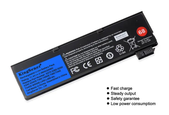 KingSener Laptop Battery for Lenovo ThinkPad X240 T440S T440 X250 X260 X270