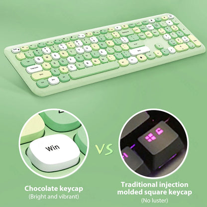 Wireless Keyboard and Mouse Combo Set Gamer Keyboard for Notebook Laptop