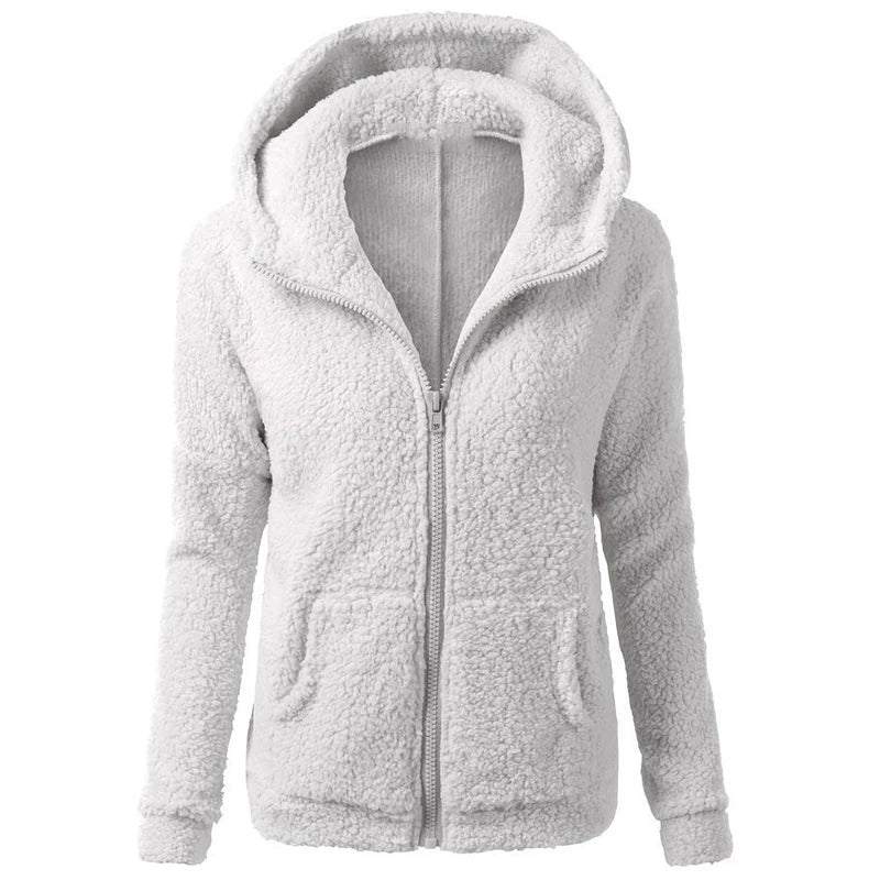 Autumn Winter Warm Jacket Women Hoodie Hooded 2023 Casual Female Hoodies