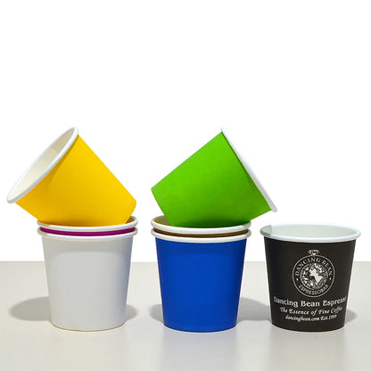 4oz Disposable Cups Thick Tasting Concentrated Color Tasting Cup