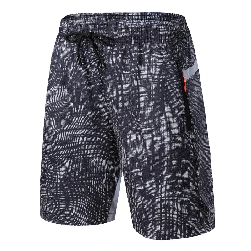 Camouflage Shorts Men Quick Dry Fitness Sport Pocket Running Short