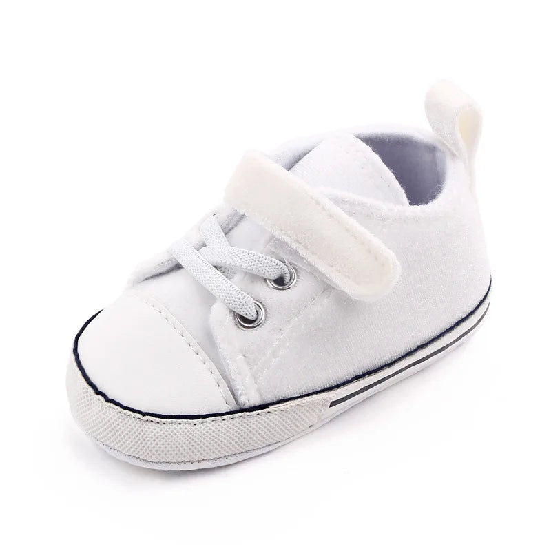 Baby Canvas Classic Sneakers Newborn Sports Baby Boys Girls First