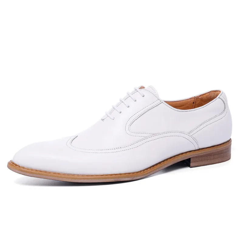 Desai New Style Leather Shoes Men's Business Dress Breathable Leather Shoe