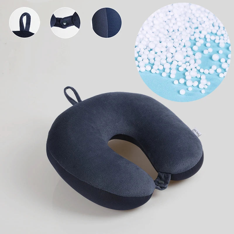 U Shaped Memory Foam Neck Pillows Soft Travel Pillow Massage Neck Pillow