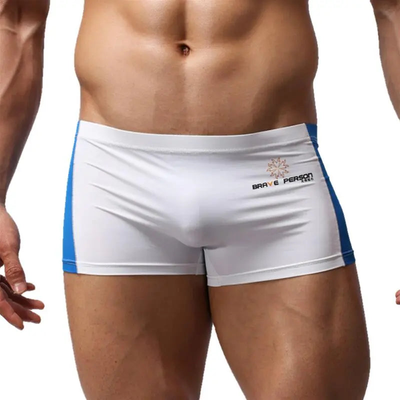 BRAVE PERSON Mens Boxer Shorts Splice Design Super Soft High Quality Underwear