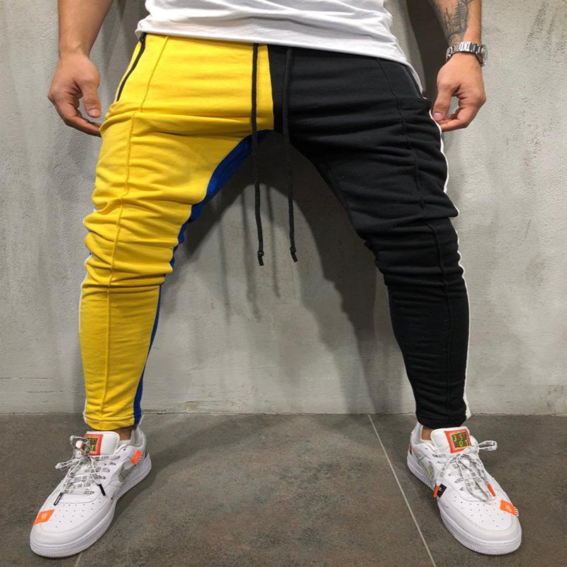 Mens Fashion Multi Panels Side Panels Jogging Harem Sweatpants Men Jogger Cargo