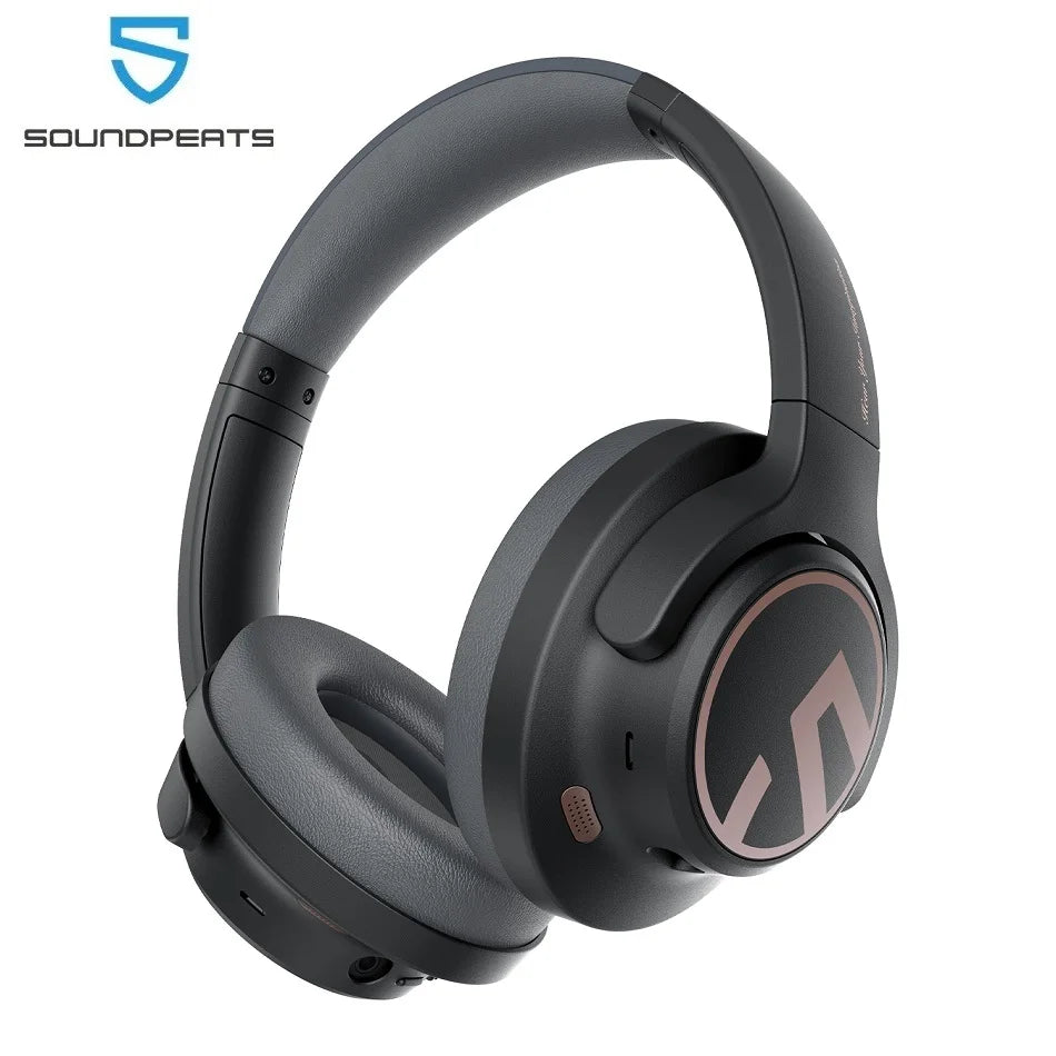 SoundPEATS Space Headphones Bluetooth 5.3 Hybrid Active Noise Cancelling