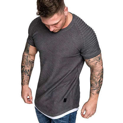 2023Summer Streetwear T-Shirts Men's Clothing M-3xl Casual Short Sleeve T Shirt