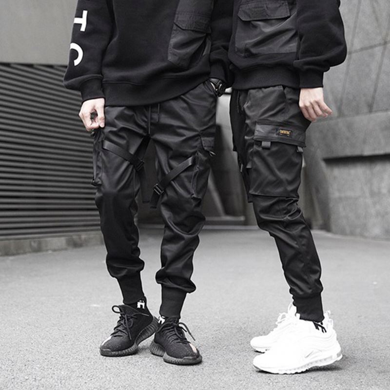 Wholesale Men Multi-Pocket High Qual Hip Pop Men'S Trousers Sweatpants