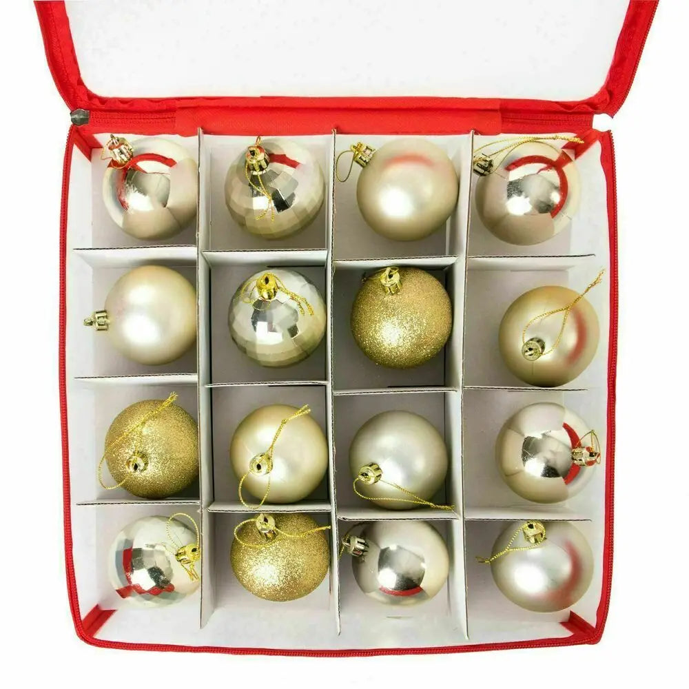 64 Baubles Storage Box Decorations Christmas Balls Storage Organizer