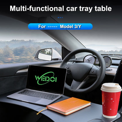 Car Steering Wheel Laptop Tray for Tesla Model 3/Y Accessories Steering Wheel