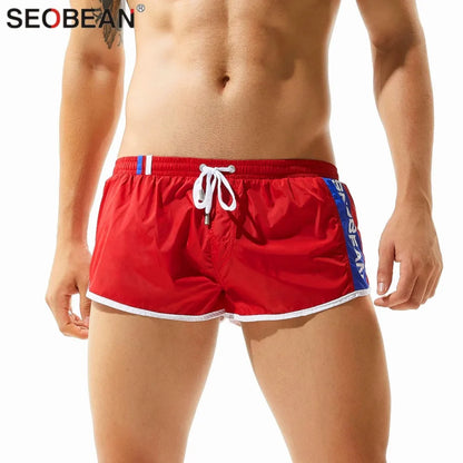 SEOBEAN Shorts Mens Bermuda Beach Men Shorts Male Brand Board Shorts Men's Short