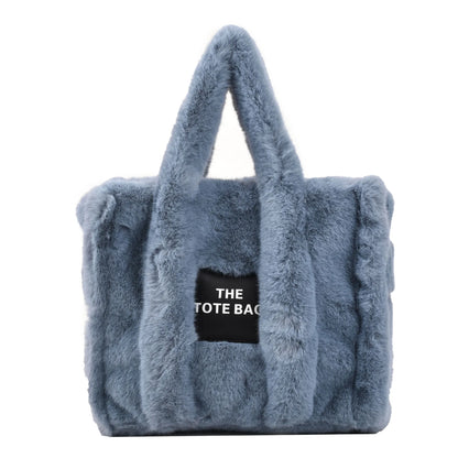 BM9357 Designer Plush the Tote Bags Women Fluffy Tote Bags