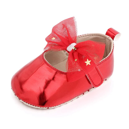 Bowknot Princess Baby Girls Shoes Breathable Mesh Flats Shoe