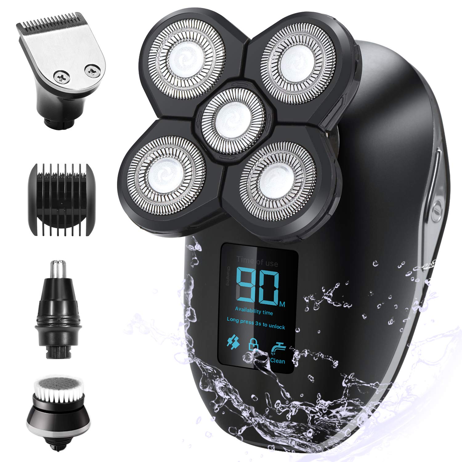 Men's Multifunction Facial Electric Shaver Shaving Machine Body Shaver