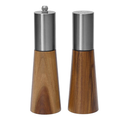 Leeseph  Wood Pepper Mill and Salt Shaker Set, Kitchen Gadgets