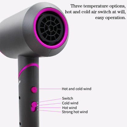 2000W Ionic Hair Dryer Constant Temperature Hammer Professional Hairdryers