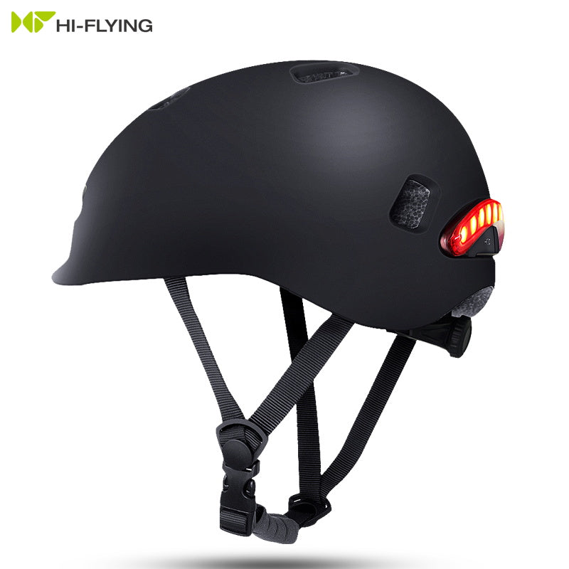 Adults Bicycle Helmet With LED Light Cycling Smart Safety Helmet Head Protector