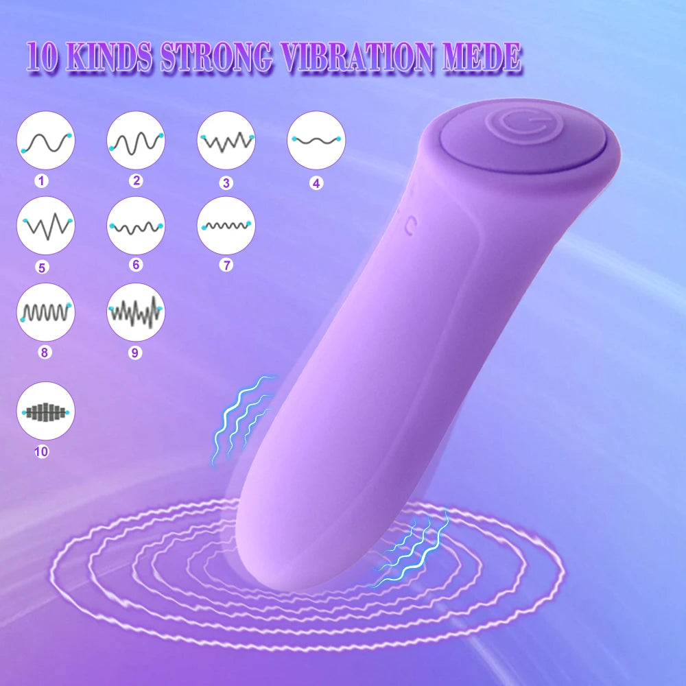 Luxury Mini Bullet Vibrator Vagina Vibration Adult Erotic Toys