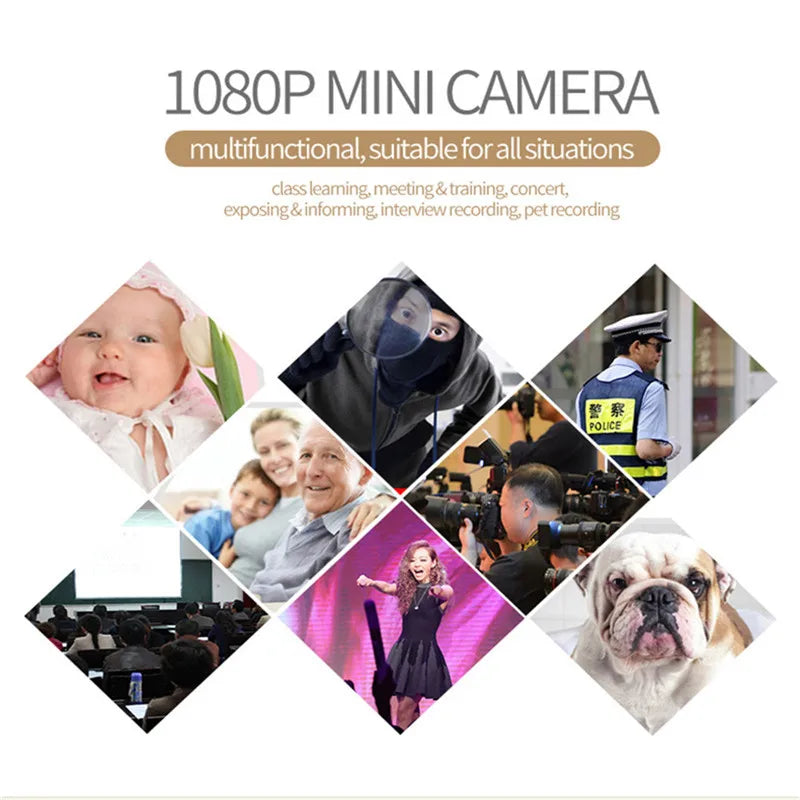 SQ11 HD 1080P Car Home CMOS Sensor Night Vision Camcorder Micro Cameras Mini