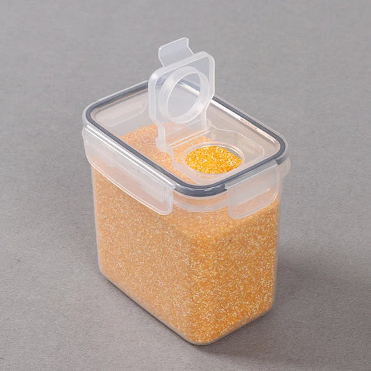 Airtight Food Storage Containers With Lid Pantry Organizer Cereal Dispenser