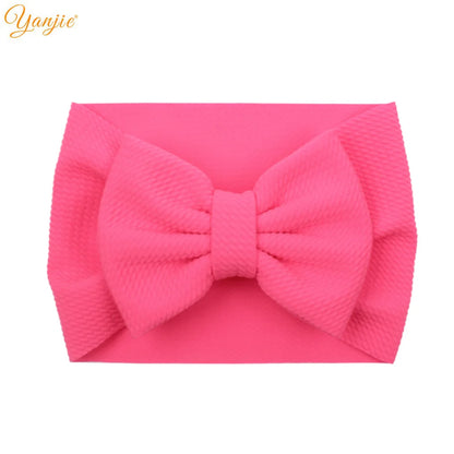 YANJIE 2023 New Turban Fashion 5'' Hair Bows Headband