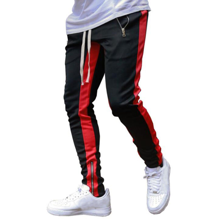 Fashion Mens Joggers Casual Pants Fitness Men Sportswear Tracksuit Bottoms